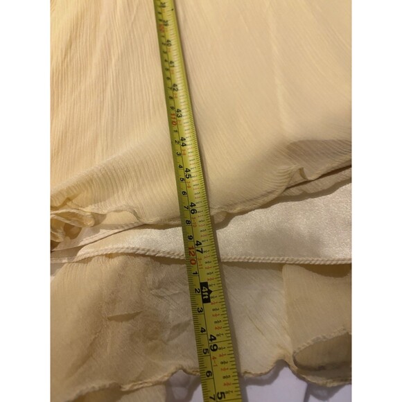 BCBG MAXAZRIA Silk Strapless Dress 6 Gown Chiffon Crinkle SATIN Grecian Goddess - Picture 8 of 16